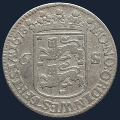 6 Stuiver 1678 Scheepjesschelling — West-Friesland (Enkhuizen)