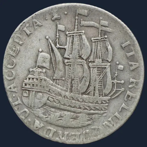 6 Stuiver 1763 Zeeland - scheepjesschelling 1763