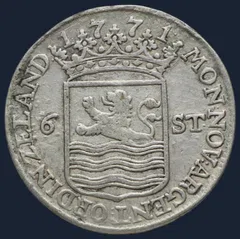 6 Stuiver 1771 Zeeland