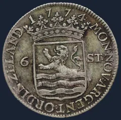 6 Stuiver 1774 Zeeland