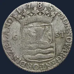 6 Stuiver 1785 Zeeland