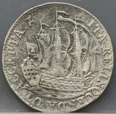 6 Stuiver 1788 Zeeland — Scheepjesschelling voorzijde, zilver