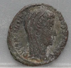 AE Follis 337-340 Divus Constantinus I — Postuum voorzijde, Brons, Laat-Romeins