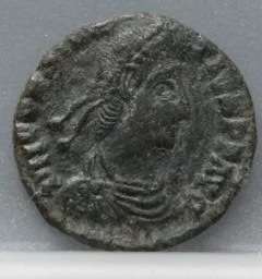 AE Follis 337-361 — Constantius II voorzijde, Brons