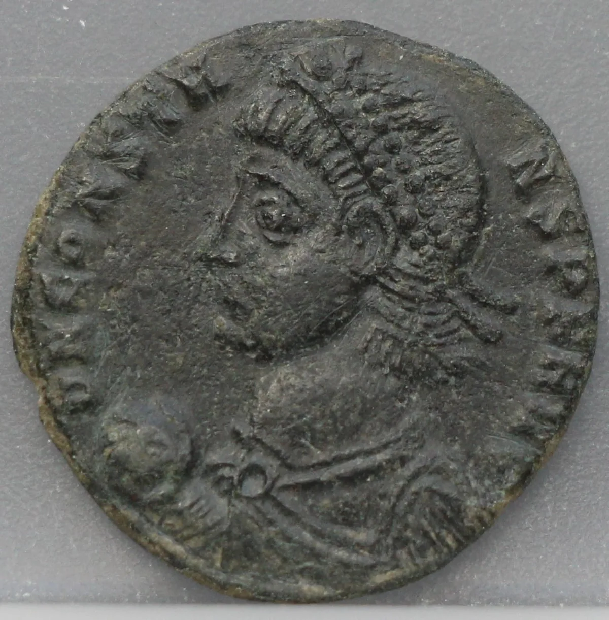 AE Follis 348-350 — Constans voorzijde, Brons