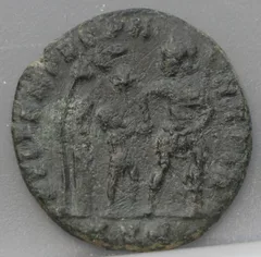 AE Follis 348-350 — Constans achterzijde, Brons