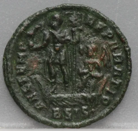 AE Follis 348-350 Constans — Siscia