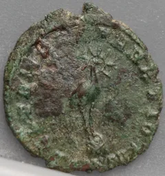 AE Follis 348-350 — Constantius II achterzijde, Brons