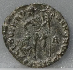 AE Follis 364-367 Valens voorzijde, Brons