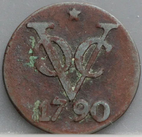 Dubbele Duit 1790 Utrecht VOC