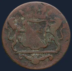 Dubbele Duit 1790 Utrecht VOC