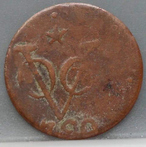 Dubbele Duit 1790 Utrecht VOC — Off Centre
