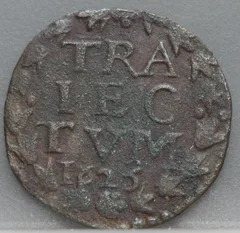 Duit 1625 Stad Utrecht voorzijde