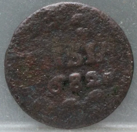 Duit 1682 Friesland — Koper