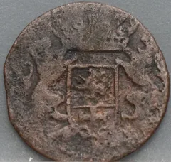 Duit 1687 Zutphen achterzijde