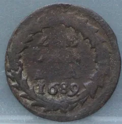 Duit 1689 Zeeland voorzijde