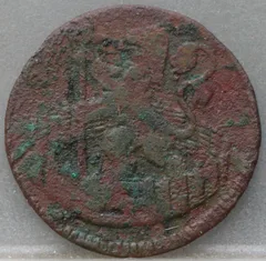 Duit 1723 Holland achterzijde