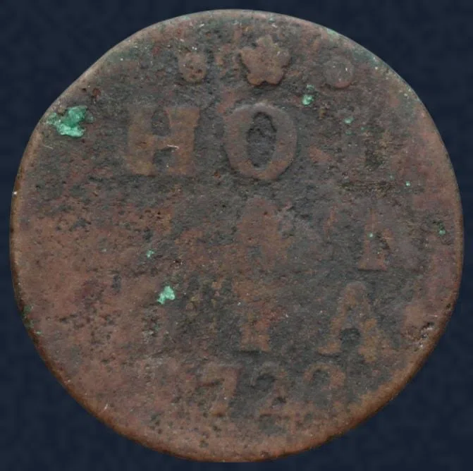 Duit 1723 Holland
