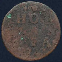 Duit 1723 Holland