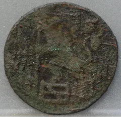 Duit 1739 Holland achterzijde