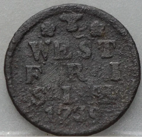 Duit 1739 West-Friesland