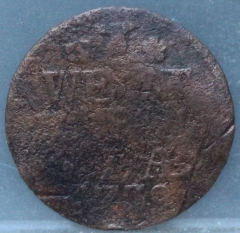 Duit 1739 West-Friesland — Koper