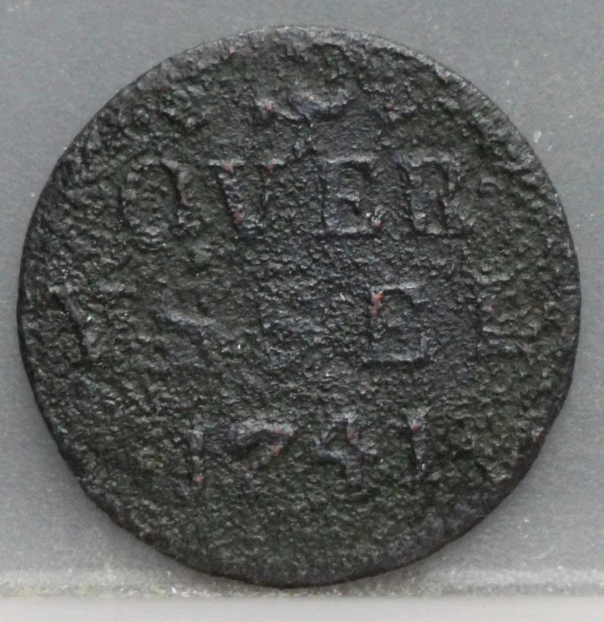 Duit 1741 Overijssel voorzijde