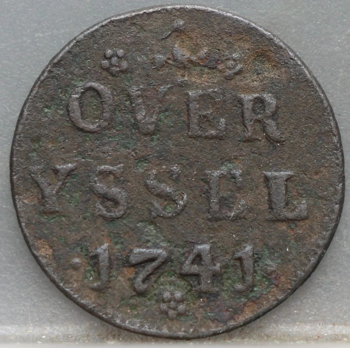 Duit 1741 Overijssel voorzijde