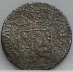 Duit 1741 Overijssel achterzijde
