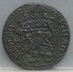 Duit 1741 Overijssel achterzijde