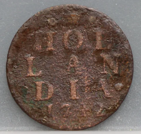 Duit 1742 Holland