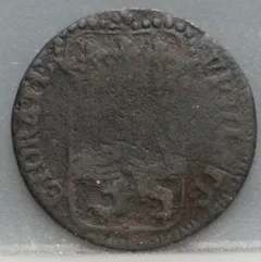 Duit 1753 Overijssel achterzijde