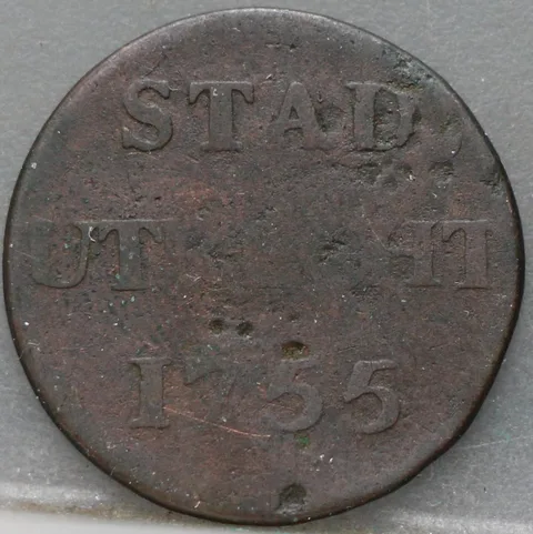 Duit 1755 Stad Utrecht
