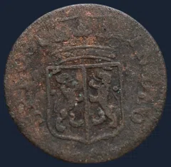 Duit 1756 Gelderland