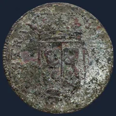 Duit 1761 Gelderland