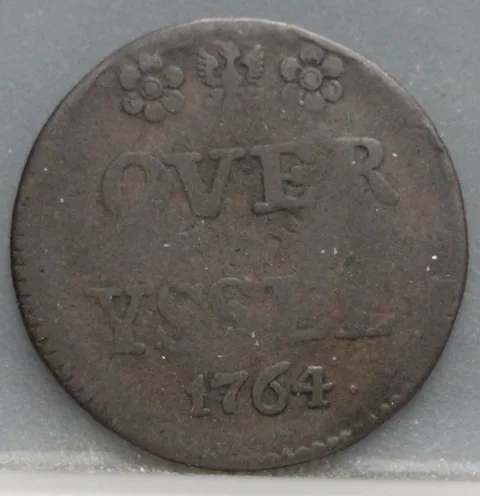 Duit 1764 Overijssel
