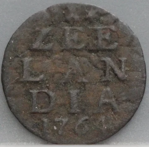 Duit 1764 Zeeland