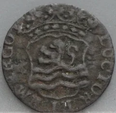 Duit 1764 Zeeland achterzijde
