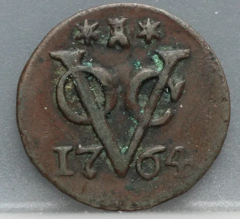 Duit 1764 Zeeland VOC
