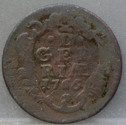 Duit 1765 Gelderland — Koper
