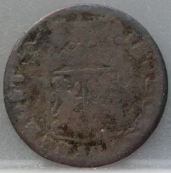 Duit 1765 Gelderland — Koper achterzijde