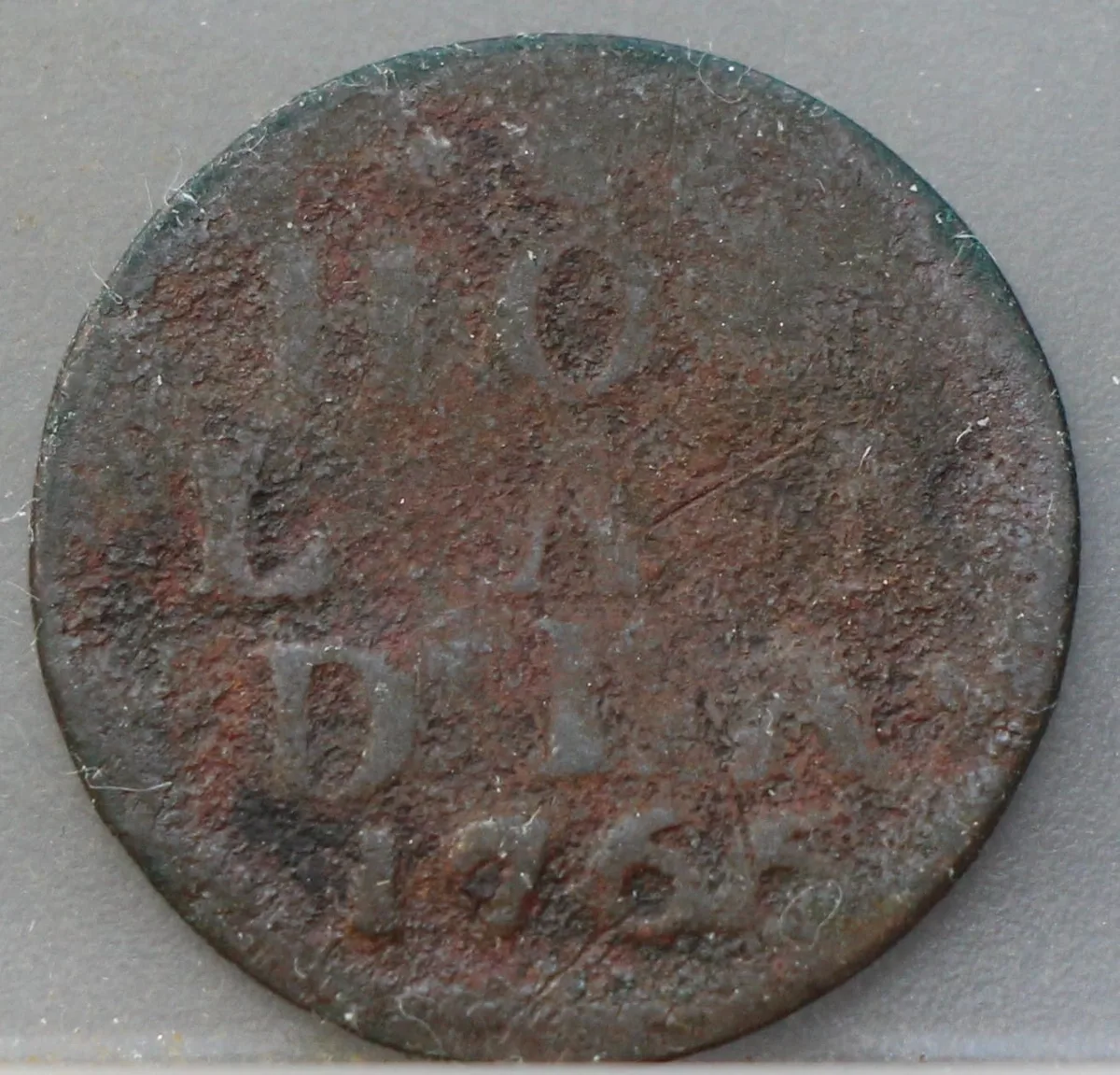 Duit 1766 Holland voorzijde
