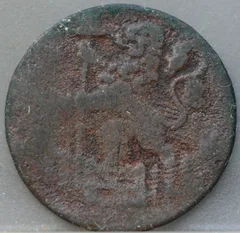 Duit 1766 Holland achterzijde