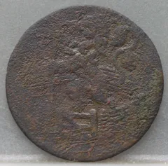 Duit 1766 Holland achterzijde