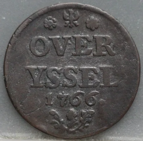 Duit 1766 Overijssel