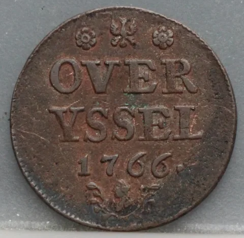 Duit 1766 Overijssel
