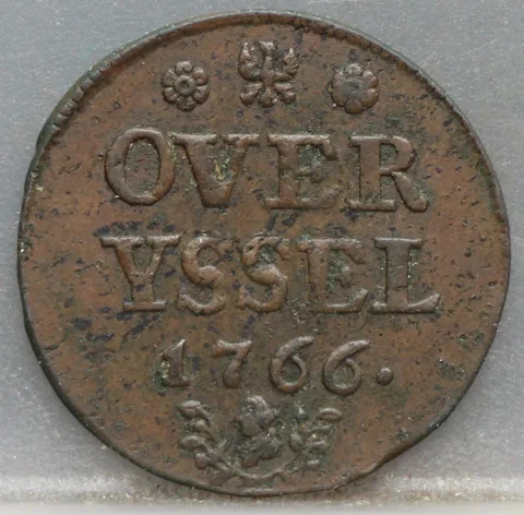 Duit 1766 Overijssel