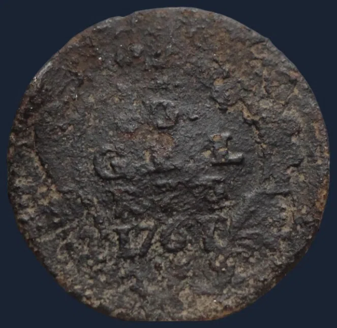 Duit 1767 Gelderland Koper