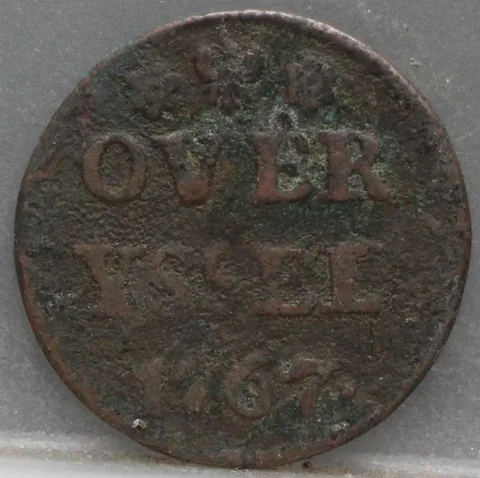 Duit 1767 Overijssel