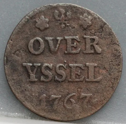 Duit 1767 Overijssel